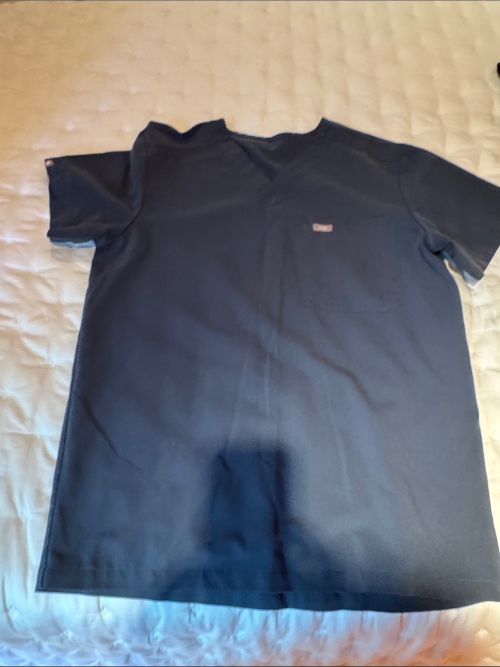 Figs Small Scrub Top in Deep Reef